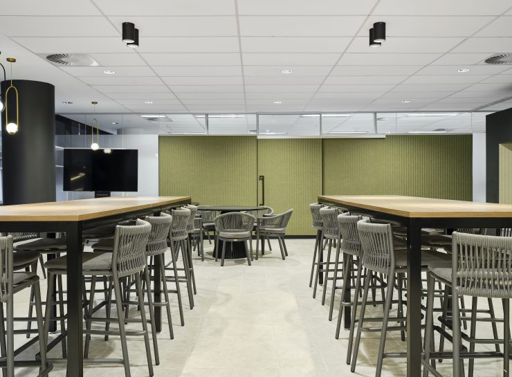 Hanwha Defence Australia L5 550 Bourke St Office Fitouts Melbourne
