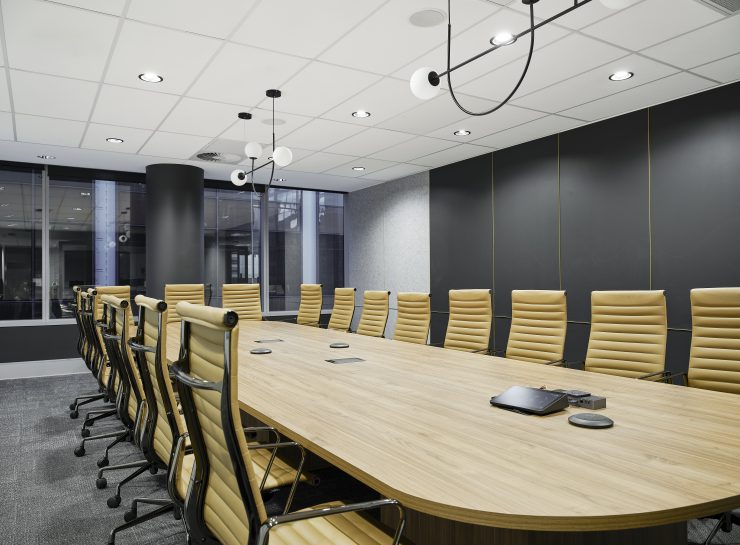 Hanwha Defence Australia L5 550 Bourke St Office Fitouts Melbourne
